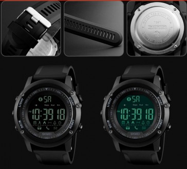 SmartSkmei Dynamic 1321 – смарт-часы, ориентированные на мужчин,ведущих активный. . фото 6