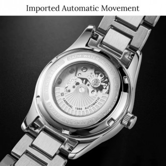 Carnival –элитные женские наручные механические часы, оснащенные опцией автоподз. . фото 5