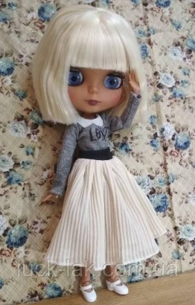 Хочу представити Вам ляльку Айсі сестра Блайз на тілі азон ICY doll. Лялька на ш. . фото 4