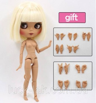 Хочу представити Вам ляльку Айсі сестра Блайз на тілі азон ICY doll. Лялька на ш. . фото 3