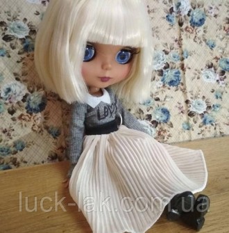 Хочу представити Вам ляльку Айсі сестра Блайз на тілі азон ICY doll. Лялька на ш. . фото 6