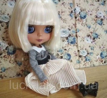 Хочу представити Вам ляльку Айсі сестра Блайз на тілі азон ICY doll. Лялька на ш. . фото 2