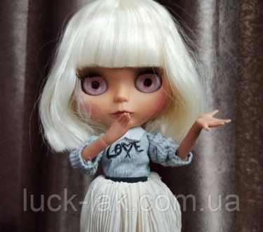 Хочу представити Вам ляльку Айсі сестра Блайз на тілі азон ICY doll. Лялька на ш. . фото 8