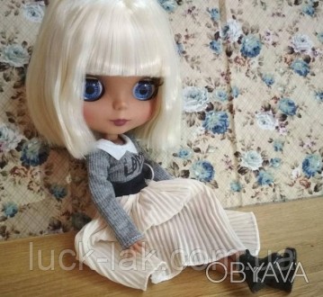 Хочу представити Вам ляльку Айсі сестра Блайз на тілі азон ICY doll. Лялька на ш. . фото 1