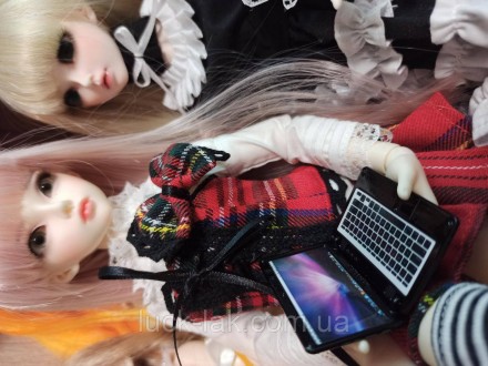 Ноутбук для куклы Барби, Блайз и других кукол в масштабе 1/6 или 1/8
(куклы высо. . фото 5