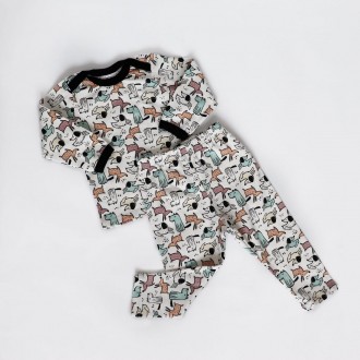 Пижама детская
Ткань: трикотаж вафелька – 95% хлопок, 5% эластан
Легко одевать и. . фото 2
