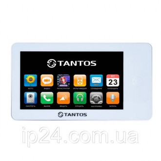 Видеодомофон Tantos Neo GSM (white) 7" с цветным 7 дюймовым сенсорным TFT-экрано. . фото 2