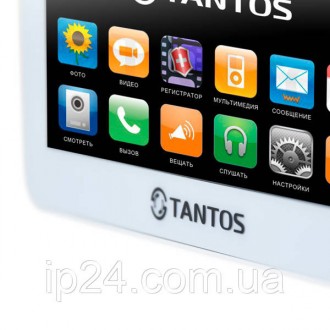 Видеодомофон Tantos Neo GSM (white) 7" с цветным 7 дюймовым сенсорным TFT-экрано. . фото 4