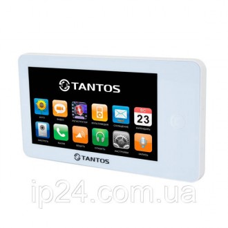 Видеодомофон Tantos Neo GSM (white) 7" с цветным 7 дюймовым сенсорным TFT-экрано. . фото 6