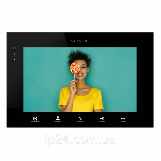 Відеодомофон Slinex SQ-07MTHD black з кольоровим сенсорним 7-дюймовим TFT-екрано. . фото 3