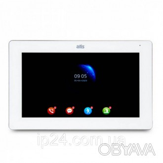  Видеодомофон ATIS AD-770FHD White с цветным сенсорным 7-дюймовым IPS-экраном, в. . фото 1