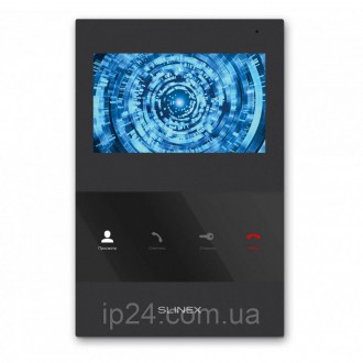 Slinex SQ-04M black домофон с записью фото/видео по детектору движения (с 1 кана. Лубни. фото 1 Slinex SQ-04M black домофон с записью фото/видео по детектору движения (с 1 кана. Лубни. фото 1