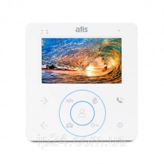  Atis AD-480 W новый бюджетный видеодомофон с сенсорными кнопками от компании At. . фото 2