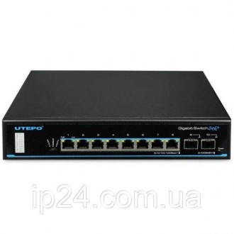 Неуправляемый POE коммутатор UTP3-GSW0802S-POE. Лубны. фото 1 Неуправляемый POE коммутатор UTP3-GSW0802S-POE. Лубны. фото 1