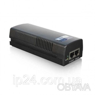 PoE инжектор UTP701E-PSE/af для ip камер, с одним портом Ethernet и выходным пор. . фото 1