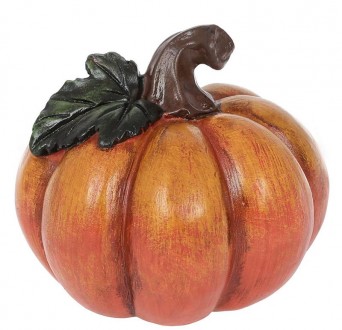 Декоративная статуэтка &laquo;Тыква&raquo; 12х12х10.5см, оранжево-коричневый. Київ. фото 1