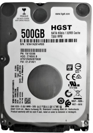 Жесткий диск HDD 500GB 7200rpm 32MB SATA III 2.5 Slim Hitachi Z7K500.B HTS725050. Киев. фото 1 Жесткий диск HDD 500GB 7200rpm 32MB SATA III 2.5 Slim Hitachi Z7K500.B HTS725050. Киев. фото 1