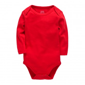 Боді дитячий з довгим рукавом однотонний червоний Red palette Berni Kids. Коломыя. фото 1 Боді дитячий з довгим рукавом однотонний червоний Red palette Berni Kids. Коломыя. фото 1