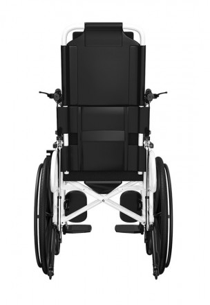 Ручная складная коляска для инвалидов с туалетом MIRID S119. Коляска со съемным . . фото 4