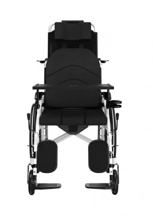 Ручная складная коляска для инвалидов с туалетом MIRID S119. Коляска со съемным . . фото 5
