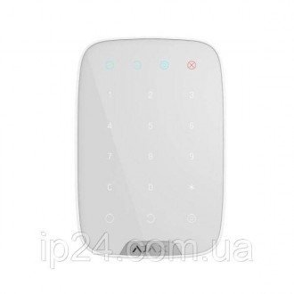 Ajax Keypad white беспроводная сенсорная клавиатура. Киев. фото 1 Ajax Keypad white беспроводная сенсорная клавиатура. Киев. фото 1