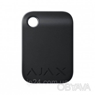 Ajax Tag black - защищенная бесконтактный брелок для клавиатуры KeyPad Plus. Поз. . фото 1