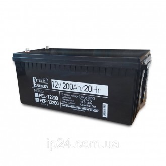 
	Аккумуляторная батарея FEP-12200 емкостью 200Ah/20Hr и рабочим напряжением 12V. . фото 2