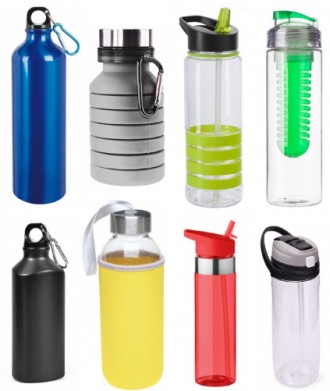 Бутылка для воды(питья), спортивная фляга - это оригинальный аксессуар в жаркую . . фото 2