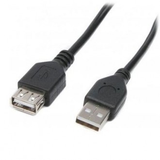 Дата кабель AM/AF 3.0m Maxxter (U-AMAF-10) - это кабель-удлинитель USB2.0 AM/AF . . фото 2