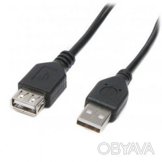 Дата кабель AM/AF 3.0m Maxxter (U-AMAF-10) - это кабель-удлинитель USB2.0 AM/AF . . фото 1