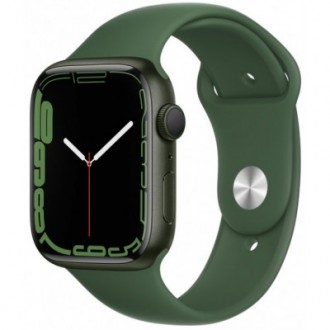 Смарт-часы Apple Watch Series 7 GPS 45mm Green Aluminium Case with Green Spor (M. Київ. фото 1 Смарт-часы Apple Watch Series 7 GPS 45mm Green Aluminium Case with Green Spor (M. Київ. фото 1