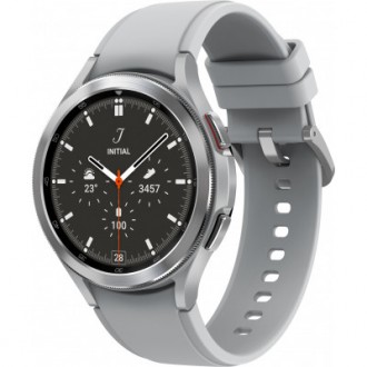 Смарт-часы Samsung SM-R890/16 (Galaxy Watch 4 Classic 46mm) Silver (SM-R890NZSAS. Київ. фото 1 Смарт-часы Samsung SM-R890/16 (Galaxy Watch 4 Classic 46mm) Silver (SM-R890NZSAS. Київ. фото 1