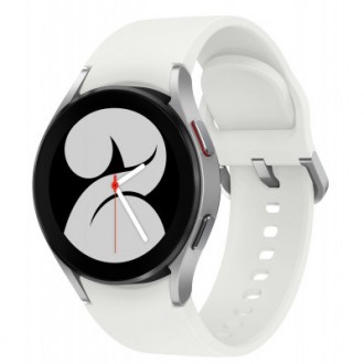 Смарт-часы Samsung SM-R860/16 (Galaxy Watch 4 small 40mm) Silver (SM-R860NZSASEK. Київ. фото 1 Смарт-часы Samsung SM-R860/16 (Galaxy Watch 4 small 40mm) Silver (SM-R860NZSASEK. Київ. фото 1