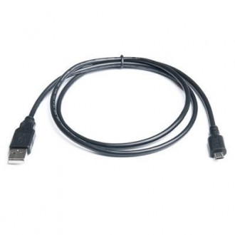 Тип - кабель; тип Вход - USB 2.0; тип Выход - micro USB; длина - 2 м; Цвет - чер. . фото 2
