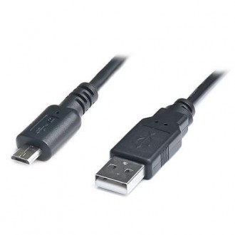 Тип - кабель; тип Вход - USB 2.0; тип Выход - micro USB; длина - 2 м; Цвет - чер. . фото 3