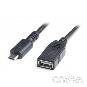 Дата кабель OTG REAL-EL (EL123500014) - это удобный в использовании кабель длино. . фото 1