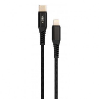 Тип - кабель; тип Вход - USB Type-C; тип Выход - Lightning; длина - 1 м; Цвет - . . фото 2