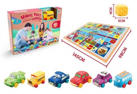Игрушка Набор виниловых машин JZD - 077 (24/2) коврик для игры, 6 машинок, в кор. Одесса. фото 1 Игрушка Набор виниловых машин JZD - 077 (24/2) коврик для игры, 6 машинок, в кор. Одесса. фото 1