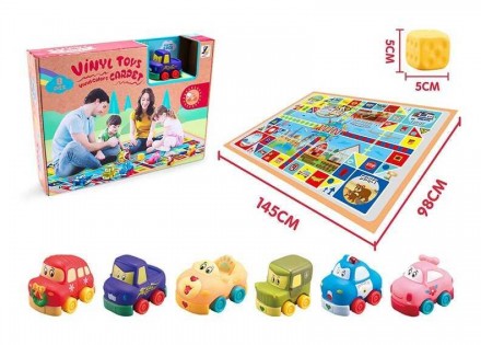 Игрушка Набор виниловых машин JZD - 078 (24/2) коврик для игры, 6 машинок, кубик. Одесса. фото 1 Игрушка Набор виниловых машин JZD - 078 (24/2) коврик для игры, 6 машинок, кубик. Одесса. фото 1