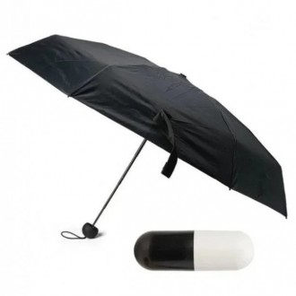  Універсальний міні-парасолька в капсулі має компактні розміри, за рахунок яких . . фото 2