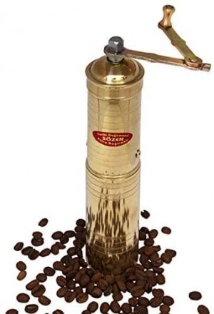 
Кофемолка ручная Sozen, 23 см для турки, латунь, механическая, для эспрессо, со. . фото 3