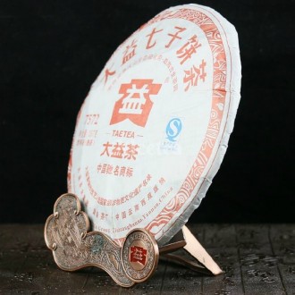Чай Шу Пуэр Мэнхай Да И 7572 301 — черный прессованный, постферментированный шу . . фото 3