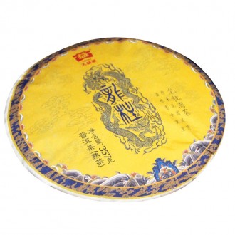 Чай Шу Пуэр Мэнхай Да И Столб Дракона 1701 — высококачественный, изумительный, д. . фото 3
