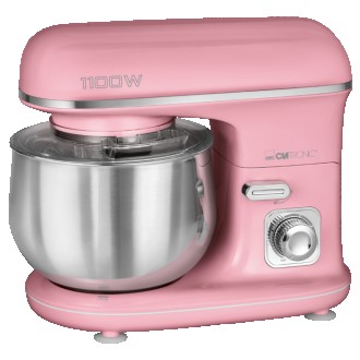Кухонный комбайн, планетарный миксер, тестомес CLATRONIC KM 3711 Pink. Нововолинськ. фото 1 Кухонный комбайн, планетарный миксер, тестомес CLATRONIC KM 3711 Pink. Нововолинськ. фото 1