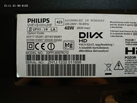 Динамики сняты с работоспособного телевизора Philips 32PFL6007T/12 с механически. . фото 6