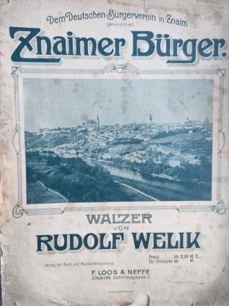 Автор: Rudolf Welik
Заголовок:
Znaimer Bürger. Walzer
Состояние: явные с. . фото 2
