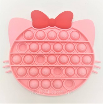Іграшка-антистрес Pop-it QL050479 hello kitty рожевий. Харьков. фото 1 Іграшка-антистрес Pop-it QL050479 hello kitty рожевий. Харьков. фото 1