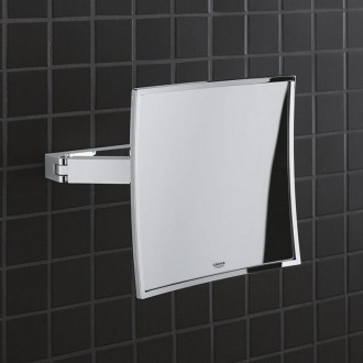 Косметичне дзеркало Grohe Selection Cube 40808000 - зручне, вишукане та стильне.. . фото 4