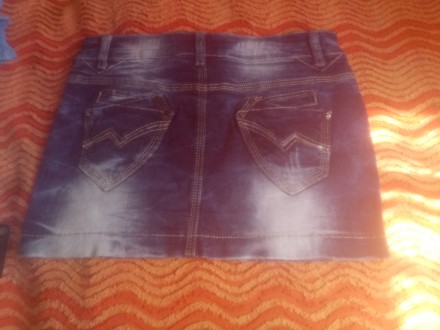 4 замечательные джинсовые юбки. Можно купить по отдельности. Цена за одну 75 грн. . фото 12