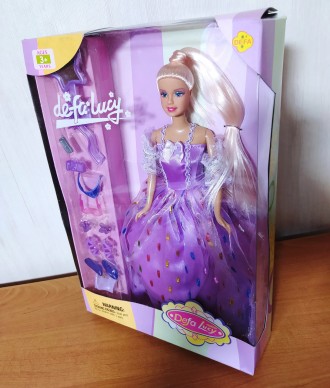 Лялька Кукла Defa Lucy 20955 Наречена Невеста
представлена в наборі зі святковим. . фото 2